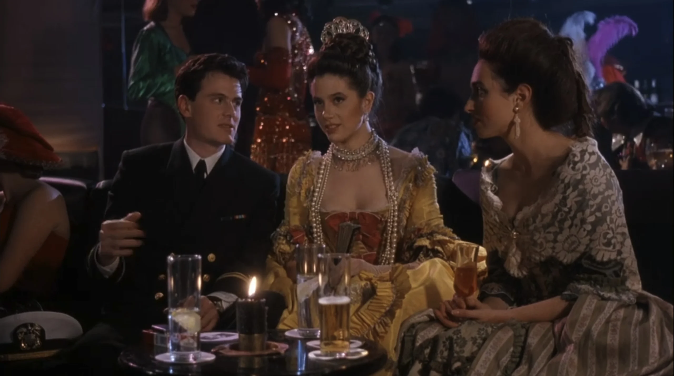 Mira Sorvino as Marta Ferrer in the 1994 film "Barcelona."