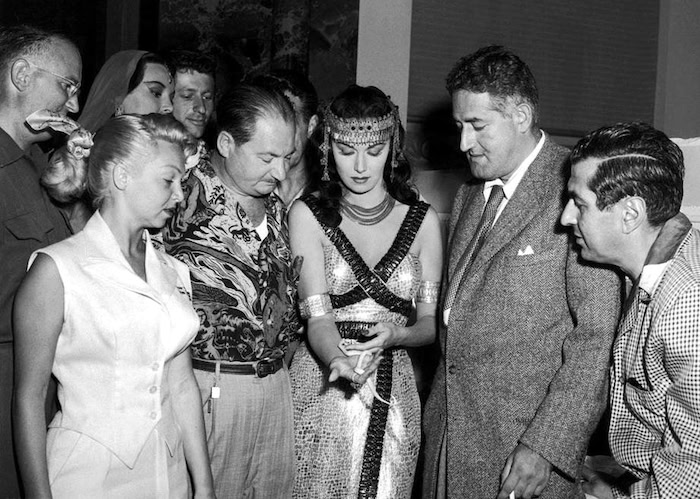 Rhonda Fleming as Cleopatra in the 1953 film "Serpent of the Nile."