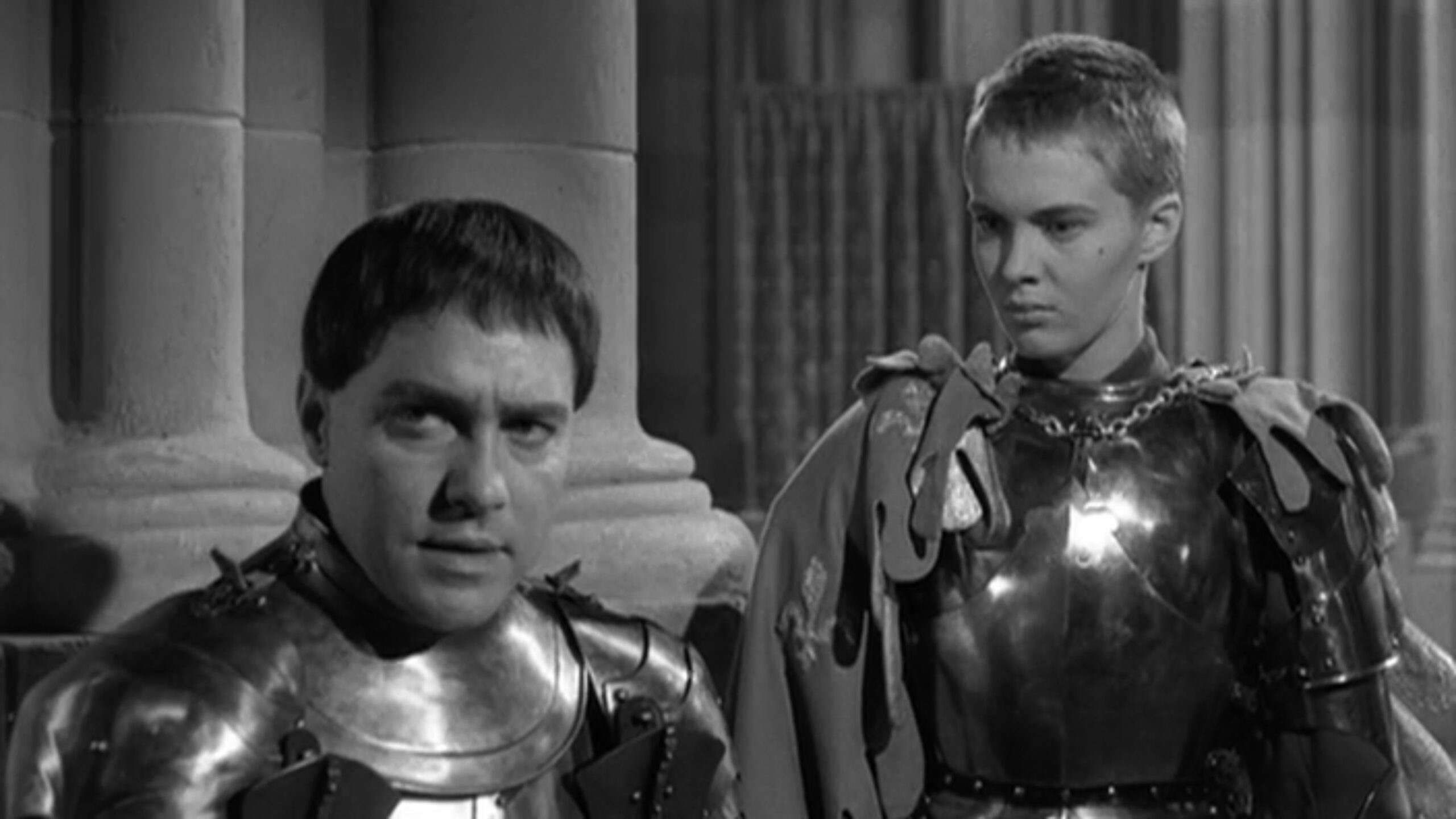 Jean Seberg as Joan of Arc in the 1957 film "Saint Joan."