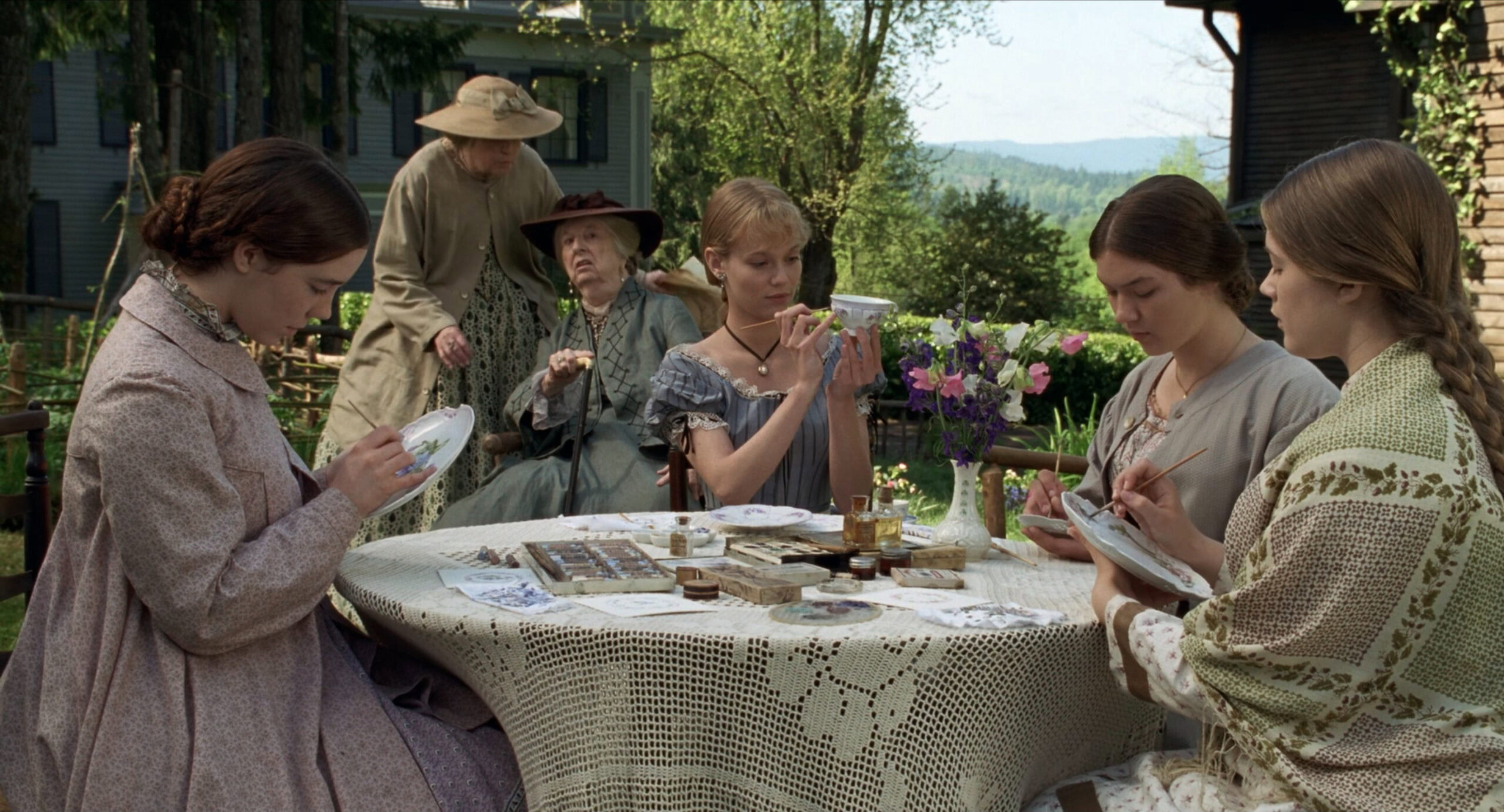 Samantha Mathis as Amy March in the 1994 film "Little Women."